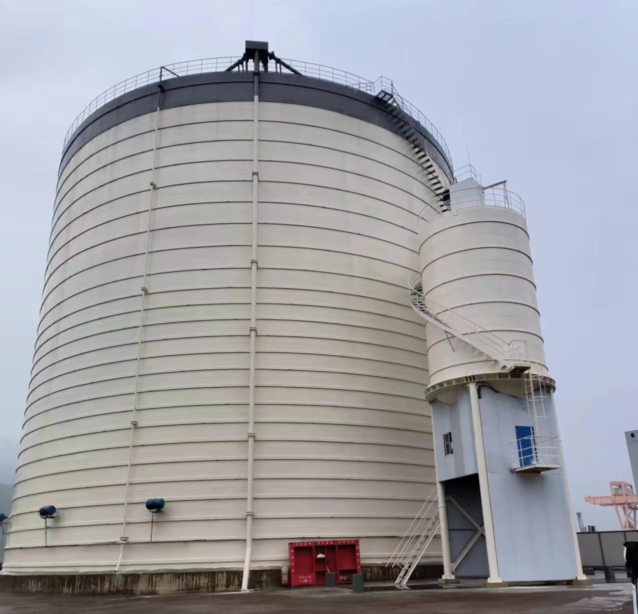 宁海10万吨水泥钢板库