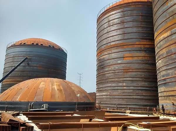 宁海焦粉钢板仓